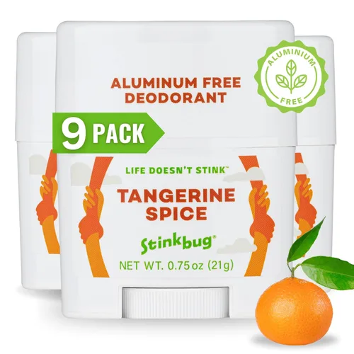 Miniatura 14 de Stinkbug Naturals - Desodorante orgánico de tamaño de viaje sin aluminio con árbol de té, aceite de coco, sin parabenos, desodorante para piel
