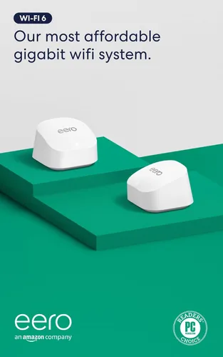 Miniatura 12 de Router wifi de malla Amazon eero 6+ con 1 mes gratis de eero Plus (se renueva automáticamente). Cobertura de hasta 1500 pies², conecta más de 75
