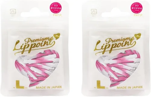 Miniatura 9 de L-style Puntos de punta suave premium Lippoint - 2BA - Puntas de dardos de repuesto Rosa 2 tonos