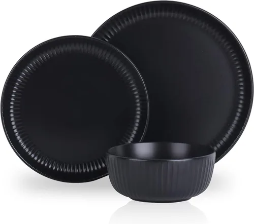 Miniatura 9 de Stone Lain Logan - Juego de 4 cuencos para pasta, color negro