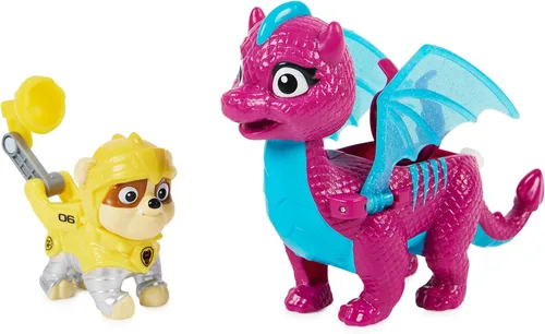 Miniatura 11 de Paw Patrol, Rescue Knights - Juego de figuras de acción de jade Marshall y Dragón, juguetes para niños a partir de 3 años
