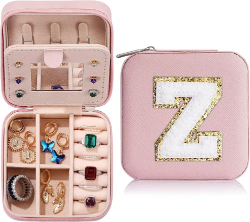Regalos de agradecimiento a profesores para mujeres, joyero de viaje para mujeres, regalos de profesores, regalos de viaje para profesores, caja de