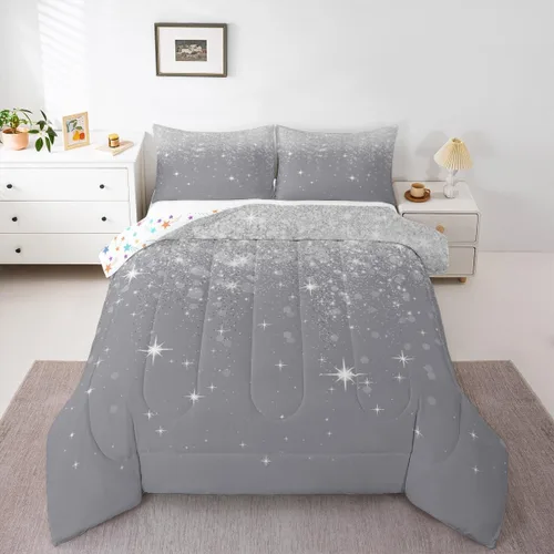Miniatura 8 de Feelyou Juego de ropa de cama de fantasmas para niños y niñas, tamaño individual, juego de edredón con temática de fantasma de terror para niños