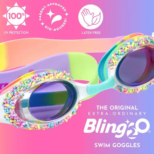 Miniatura 3 de Bling2o - Gafas de natación de silicona para niños pequeños