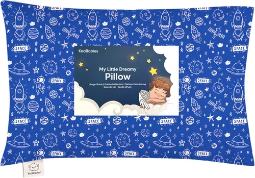 Miniatura 49 de Almohada para niños pequeños con funda - 13 x 18 pulgadas My Little Dreamy Almohada para niños pequeños de KeaBabies para viajar y dormir, funda