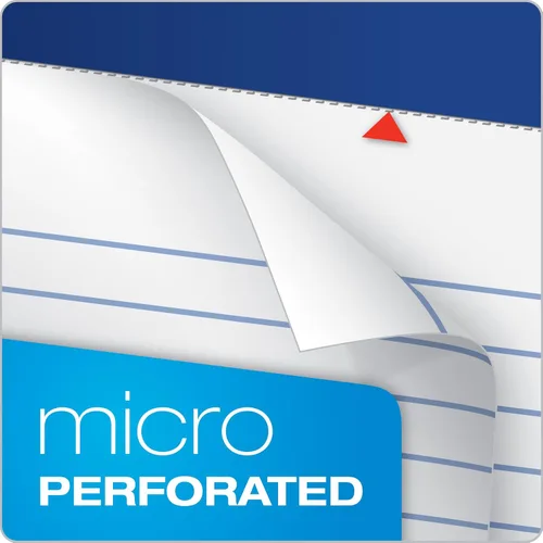 Miniatura 4 de Ampad Bloc de notas legales de 5 x 8, paquete de 12, rayado estrecho, papel blanco, 50 hojas por bloc de escritura, American Pad & Paper, fabricado