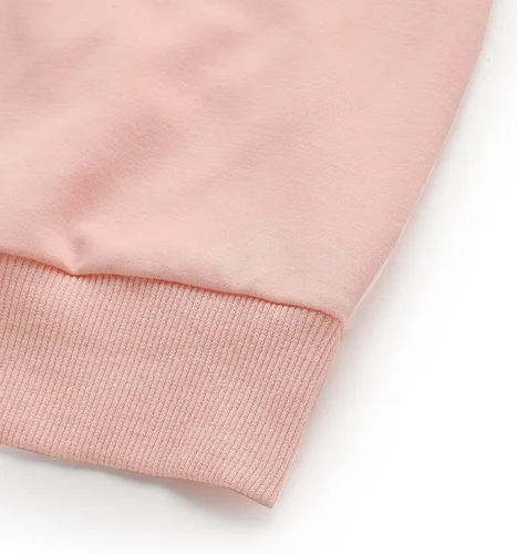 Miniatura 4 de Sudadera SweatyRocks corta con capucha, manga larga, con estampado de gato, para mujer