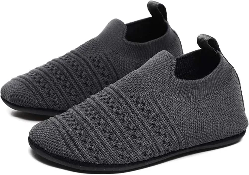 Miniatura 2 de ditont Toddler Boys Girls Indoor House Slippers Lightweight Kids Baby Non-Slip First Walking Home Socks Shoes