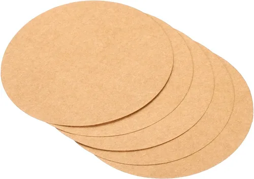 Miniatura 80 de PATIKIL Papel de cartón redondo de 5.9 pulgadas, 25 unidades de círculos de disco en blanco para decoración de fiestas, manualidades, manualidades