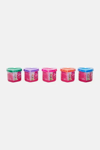 Miniatura 5 de Lisciani Giochi 88850 Barbie Glitter Masa Multipack 5 Tarros