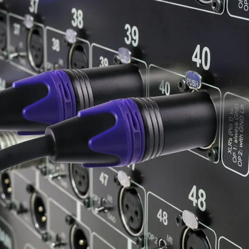 Miniatura 6 de Divisor XLR, cable divisor XLR equilibrado macho a 2 hembras, cable divisor XLR Y de 3 pines - 1 pie