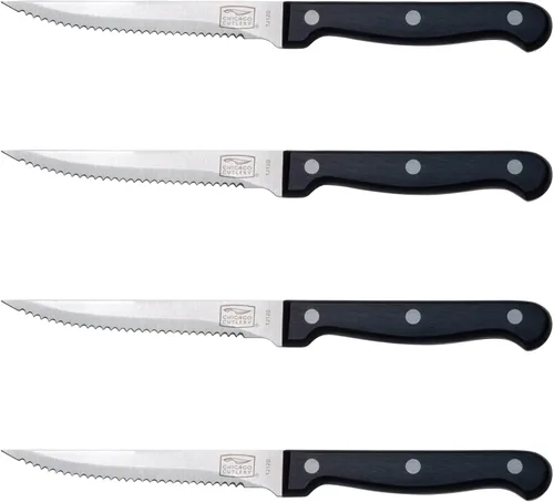 Miniatura 4 de Colección de esenciales Chicago Cutlery, Fine, Negro