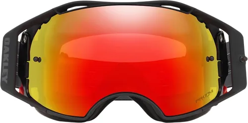 Miniatura 3 de Oakley Gafas de sol unisex con montura negra Gunmetal, lentes Prizm MX Torch Iridium, MM Antorcha negra Gunmetal/Prizm Trail