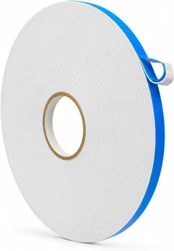 Miniatura 11 de WOD Cinta de montaje de espuma de doble cara, 1/8 pulgadas de grosor x 1/2 pulgada x 75 pies. Resistente a la intemperie para rellenar huecos, Negro