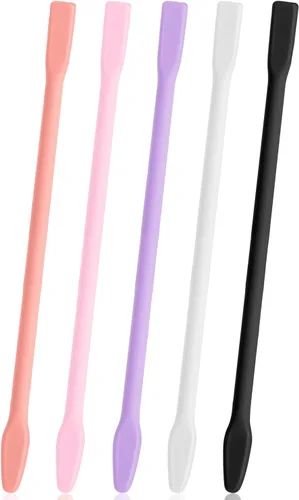 Miniatura 19 de Gartful 9 piezas de varillas de silicona de colores para mezclar, varillas reutilizables para mezclar resina epoxi, para mezcla de resina, pintura
