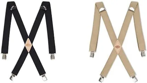 Miniatura 25 de Dickies - Tirante para hombre, 1 1/2 pulgadas, con clip recto, ajustable X