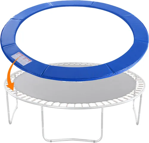 Miniatura 13 de ExacMe Almohadilla de repuesto para trampolín de 16, 15, 14, 13, 12, 10, 8 pies, cubierta de resorte de seguridad impermeable, almohadilla de marco