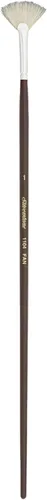 Miniatura 18 de Silver Brush Limited 1903S6 Bristlon Filbert - Brocha para pinturas acrílicas y al óleo, tamaño 6, mango corto Filbert - Mango corto
