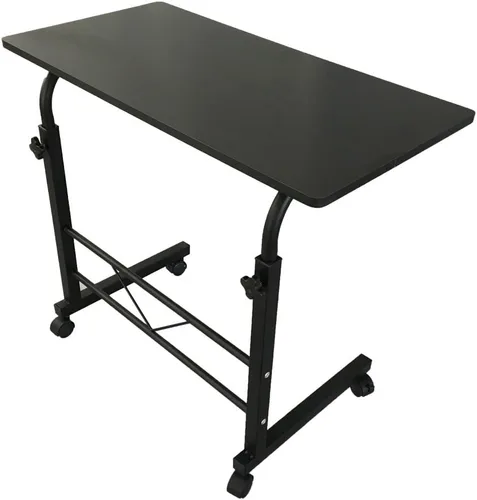 Miniatura 6 de Vasitelan Mesa auxiliar de sofá con ruedas, aperitivo móvil para mesa de café, mesa auxiliar de cama, escritorio, muebles modernos para oficina
