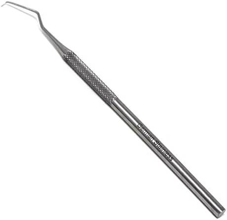 A2ZSCILAB Explorer #17A - Removedor de sarro dental de un solo extremo, raspador de dientes, herramientas de eliminación de placa de cálculo sonda