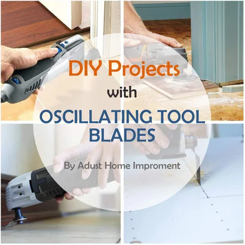 Miniatura 7 de Adust Juego de 50 cuchillas multiherramienta de madera, cuchillas de sierra oscilantes, para Dewalt Tools, Ryobi Bosch Ridgid Milwaukee Rockwell