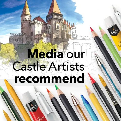 Miniatura 3 de Libro para colorear de castillos de Castle Arts 36 castillos impresionantes seleccionados por artistas internos para enfocar la mente con guía