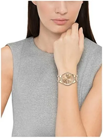Miniatura 4 de XOXO Mujer XO5873amarillo y tono oro rosa Reloj