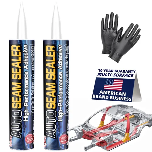 Miniatura 8 de Sellador de costuras automotriz, adhesivo impermeable de alta resistencia de grado profesional para camiones, marina, reparación de carrocerías
