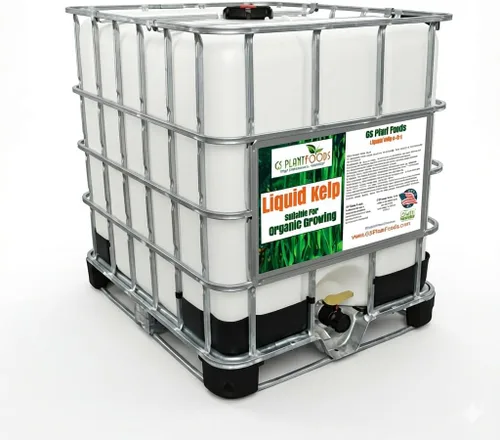 Miniatura 10 de GS Plant Foods Fertilizante Líquido de Kelp – Adecuado para Cultivo Orgánico, Concentrado de Algas Marinas Listado por OMRI para Césped, Jardines