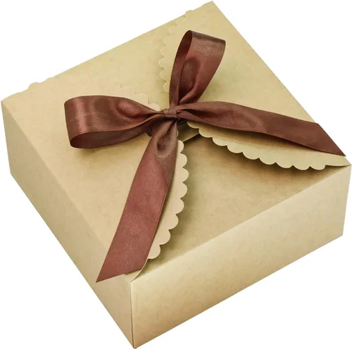 Miniatura 12 de WEWILUCK Cajas de regalo plateadas con purpurina, 10 cajas de regalo pequeñas con tapas a granel para bodas, fiestas, cumpleaños, día de San