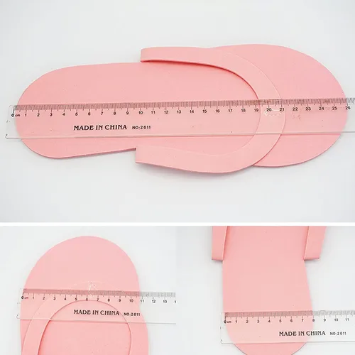 Miniatura 6 de Khakho Eva - Pantuflas desechables antideslizantes para pedicura, sandalias desechables, pantuflas de espuma, pantuflas de spa para salón de uñas