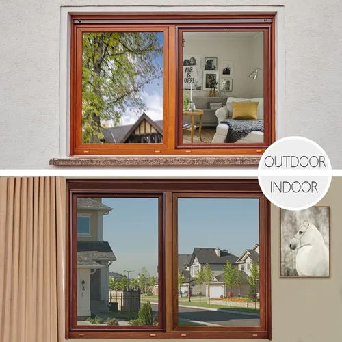 Miniatura 7 de HIDBEA Película de ventana para privacidad diurna, control de calor, bloqueo UV, reflectante, película de espejo unidireccional para ventana