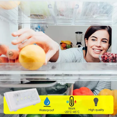 Miniatura 4 de 1 luz LED W10515057 compatible con Whirlpool Kenmore Maytag Freezer Refrigerador, reemplaza WPW10515057, W10522611, W10465957, AP6022533 PS11755866