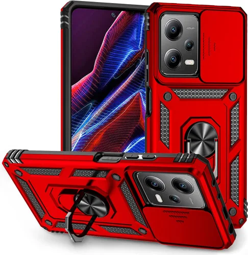 Miniatura 35 de Funda para Xiaomi Redmi Note 12 Pro 5G, con cubierta deslizante para lente de cámara, funda para Xiaomi Poco X5 Pro 5G, funda anticaída de absorción