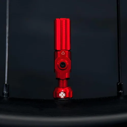 Miniatura 5 de Muc-Off Big Bore - Válvulas híbridas sin cámara, iridiscentes de 1.772 in, tapones antipolvo de precisión para bicicletas con revolucionaria