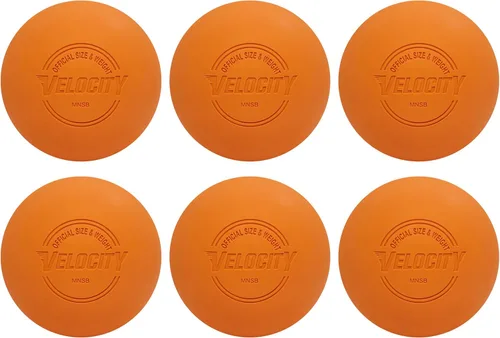 Miniatura 102 de Pelotas de lacrosse Velocity - 1, 2, 3, 6, 12, 18, 24, 36, 60 y 120 paquetes - para práctica, tamaño oficial aprobado por la NFHS y la universidad