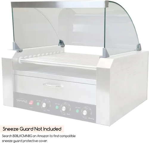 Miniatura 6 de 30 Hot Dog Roller Warmer Grill Cooker Machine, grado comercial