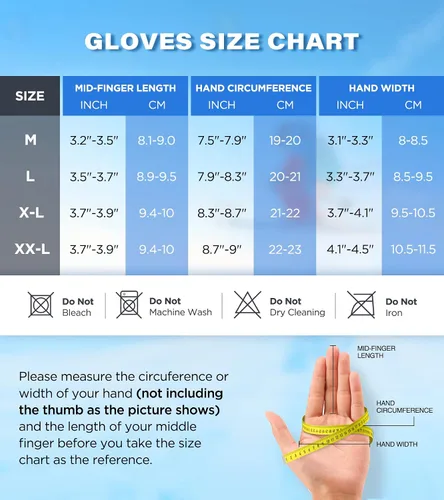 Miniatura 5 de krosa -10 Winter Gloves Men Women, 10 Touchscreen Fingers Snow Ski Gloves, Waterproof Cold Weather Gloves