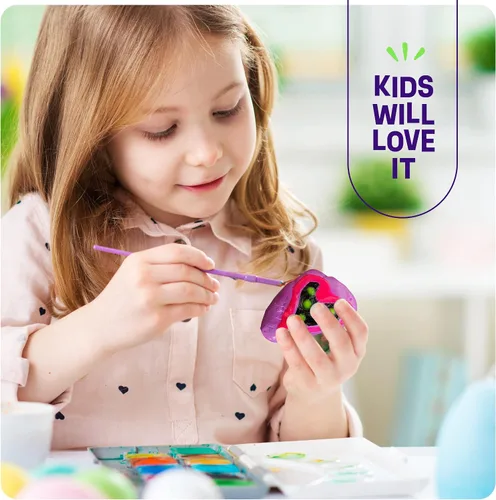 Miniatura 8 de Dan&Darci Kit de pintura de roca para niños, brilla en la oscuridad, regalos de Navidad, artes y manualidades para niños y niñas de 6 a 12 años