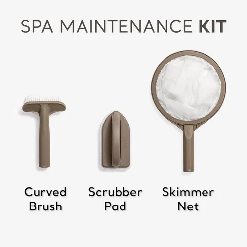 Miniatura 3 de Intex PureSpa - Kit de accesorios de mantenimiento para bañera de hidromasaje y spa con cepillo curvo, recogedor de malla, y cepillo limpiador