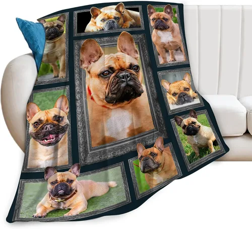 Miniatura 32 de Manta de Tiro de Perro Akita - Regalos y Decoración para Niñas, Mujeres, Niños, Adultos - Suave, Cálida y Acogedora de Vellón para Sofá, Sillón