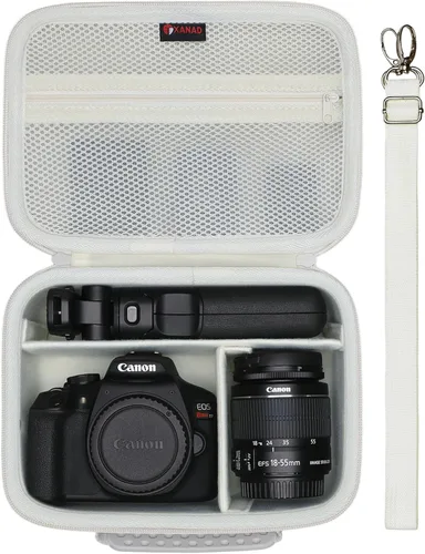 Miniatura 11 de XANAD Funda para cámara compatible con Canon EOS Rebel T7/R100/R50/R6 MarkII/R50 V/R8/R10/R6 MarkIII/R5 Mark II/RP/R7/5D MarkIV/R5 Canon Sony
