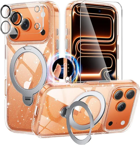 Miniatura 12 de Diseño de protección perfecto para iPhone 13 y iPhone 14, compatible con MagSafe, amortiguador de esquina anticaídas, sensación de piel mate
