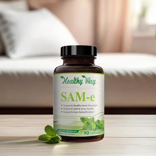 Miniatura 9 de SAM-e - Cápsulas de 400 mg – Suplemento SAM e de fácil absorción 400 mg de S-adenosil-metionina para el hígado cerebral y el estado de ánimo – Sin