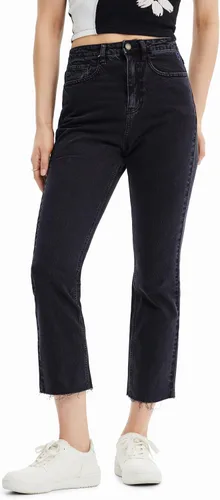 Miniatura 3 de Desigual Jeans rectos recortados para mujer