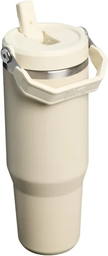 Miniatura 3 de Stanley IceFlow 2.0 Vaso con Popote Plegable con Asa 30 oz Tapa de Rosca y Popote Desmontable Botella de Agua Resistente a Fugas Acero