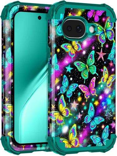 Miniatura 11 de Rancase Funda para Google Pixel 10 Pro XL 2025, brilla en la oscuridad de tres capas [protección de grado militar] resistente a prueba de golpes