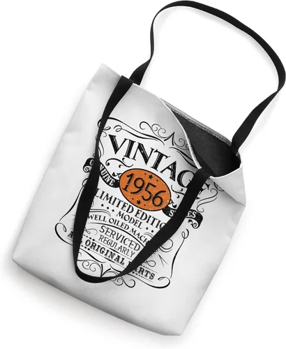Miniatura 2 de Vintage 1956 65 regalo de cumpleaños hombres mujeres diseño original bolsa de mano