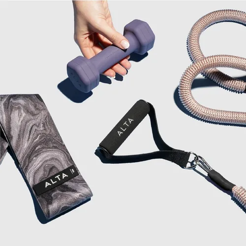 Miniatura 8 de ALTA Bandas para glúteos para mujer, bandas de resistencia de tela antideslizante de alta calidad para entrenar, bandas de resistencia de tela