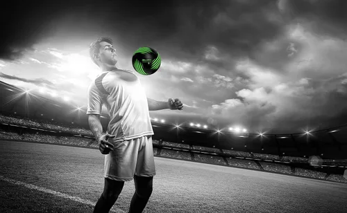Miniatura 6 de Balón de fútbol Millenti tamaño 5 – Reverse Bend-It – Balón de fútbol con alta visibilidad, fácil de rastrear – Balones de fútbol oficial con unión